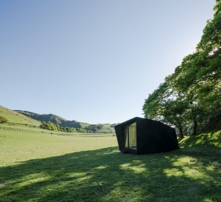 Pop-up Hotel Cabin at Castell y Bere in Wales