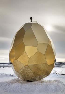 Solar Egg Sauna