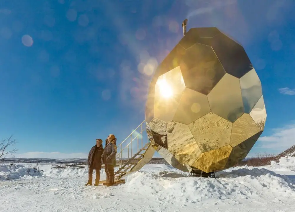 Solar Egg Sauna