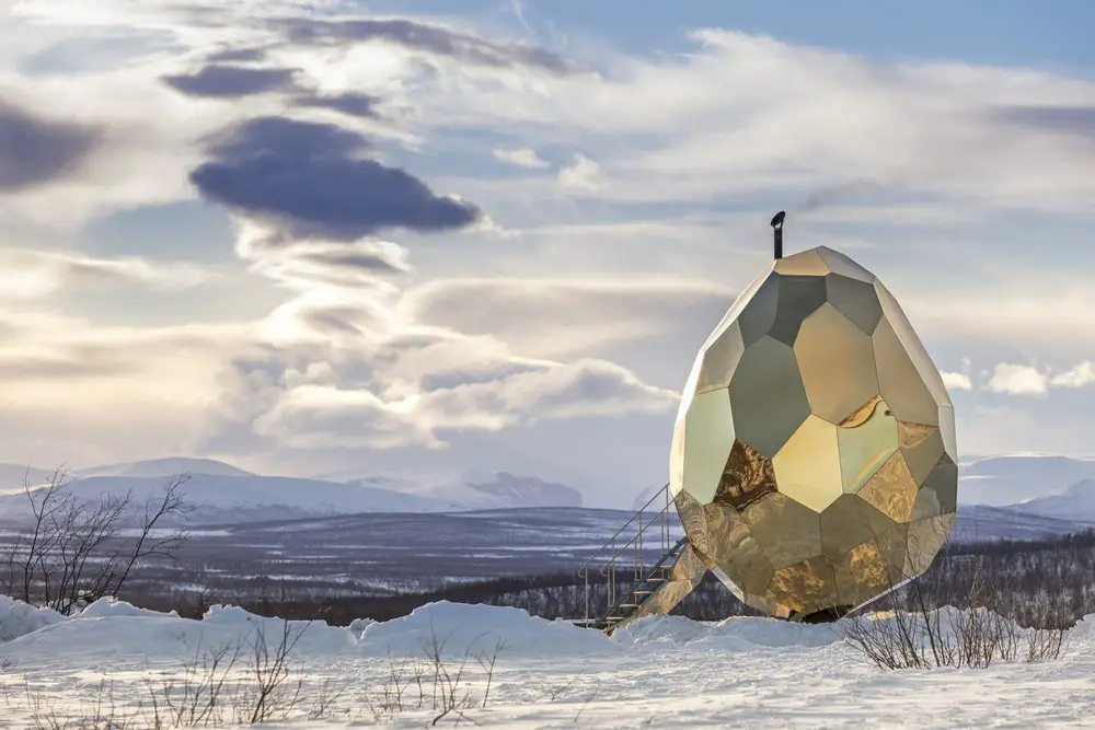 Solar Egg Sauna