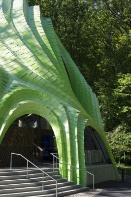 Stage in Symphony Woods, Maryland