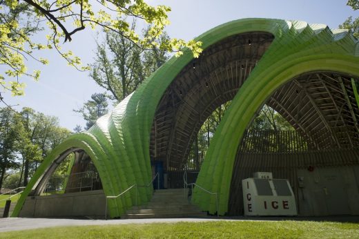 The Chrysalis stage building in Maryland USA