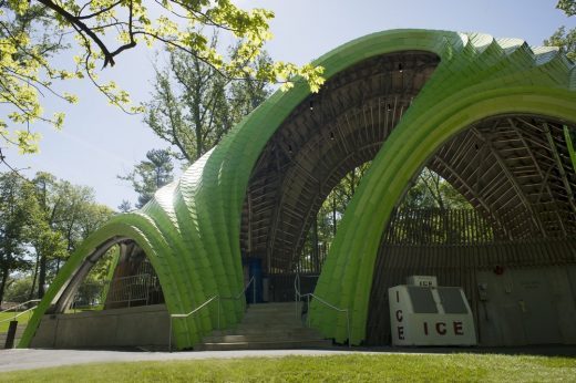 The Chrysalis stage building in Maryland USA