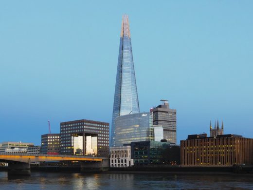 The Shard London building