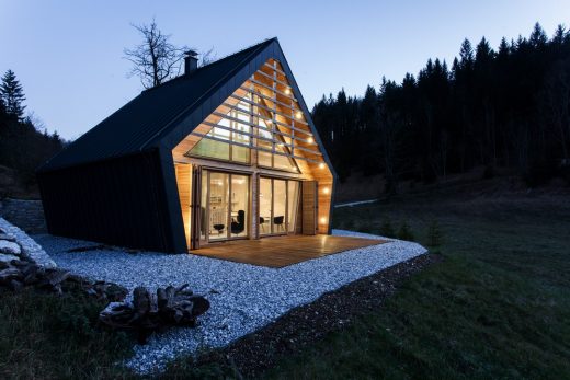 Contemporary Slovenian Timber Home