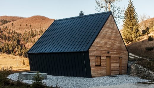 The Wooden House in Slovenia