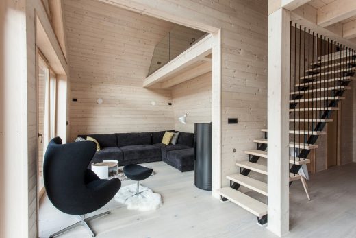 Contemporary Slovenian Wooden Home