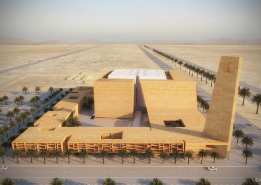 AlJabri Mosque in Ha’il, Saudi Arabia | www.e-architect.com