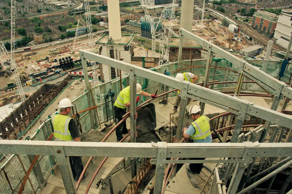 Battersea Power Station Chimney Rebuild work | www.e-architect.com