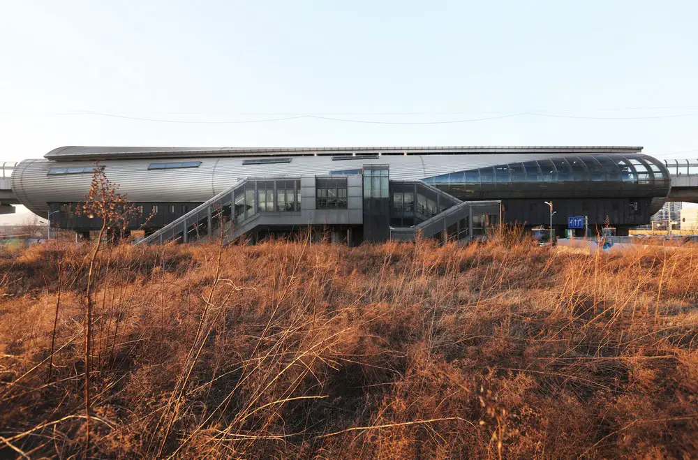 Beijing Fangshan Elevated Subway Stations