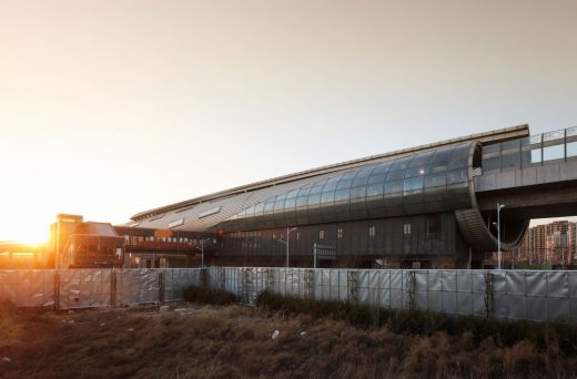 Beijing Fangshan Elevated Subway Stations