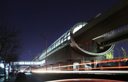 Beijing Fangshan Elevated Subway Stations