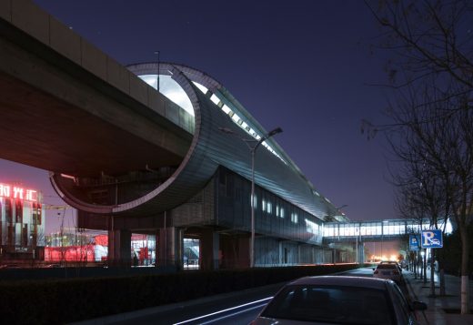 Beijing Fangshan Elevated Subway Stations