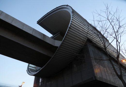 Beijing Fangshan Elevated Subway Stations