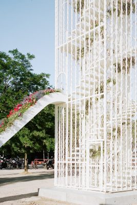 Biennale d'Architecture of Lyon: Flower Pavilion | www.e-architect.com