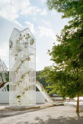 Biennale d'Architecture of Lyon: Flower Pavilion | www.e-architect.com