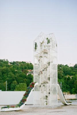 Biennale d'Architecture of Lyon: Flower Pavilion | www.e-architect.com