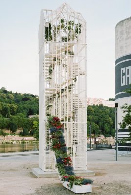 Biennale d'Architecture of Lyon: Flower Pavilion | www.e-architect.com