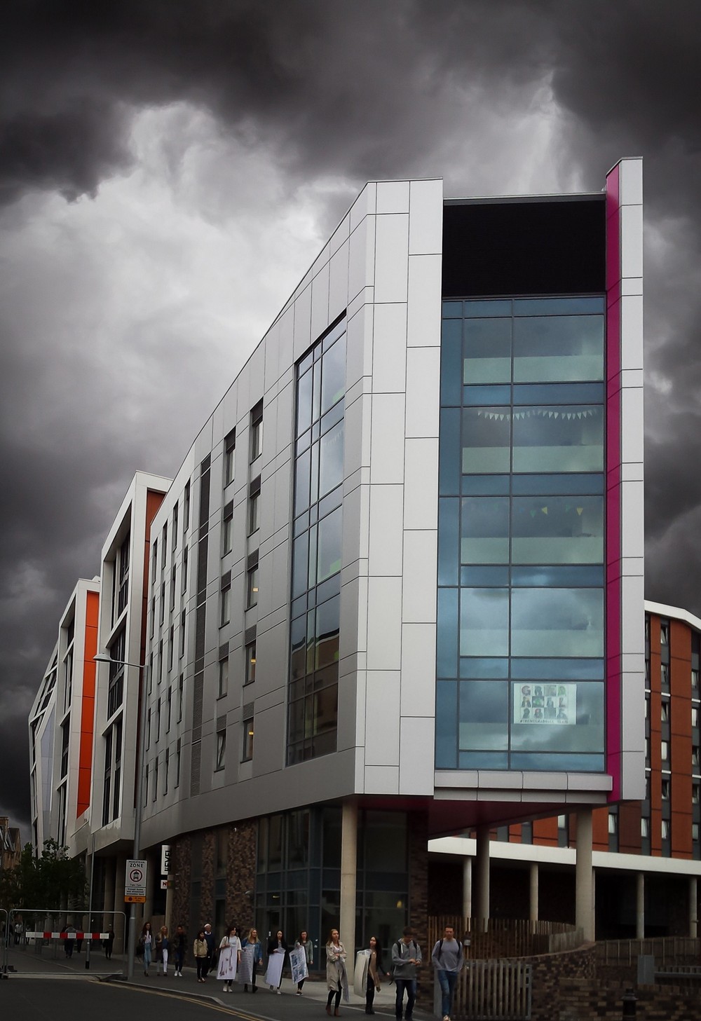 Byron House Nottingham Trent University Reyonobond ACM cladding panels