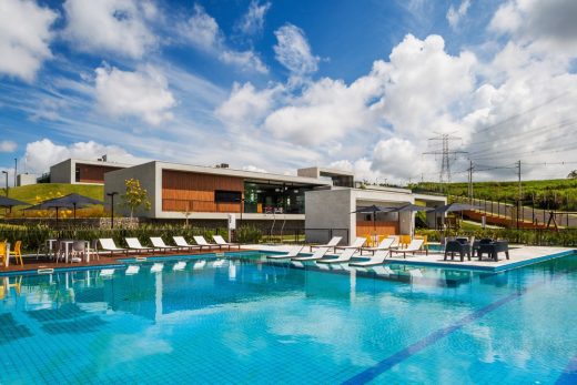 Clube Dom Pedro III in Campinas building, Brasil