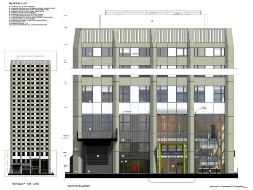 Grenfell Tower cladding aluminium rainscreen panels