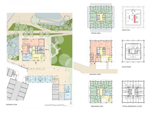 Grenfell Tower Building floor plans