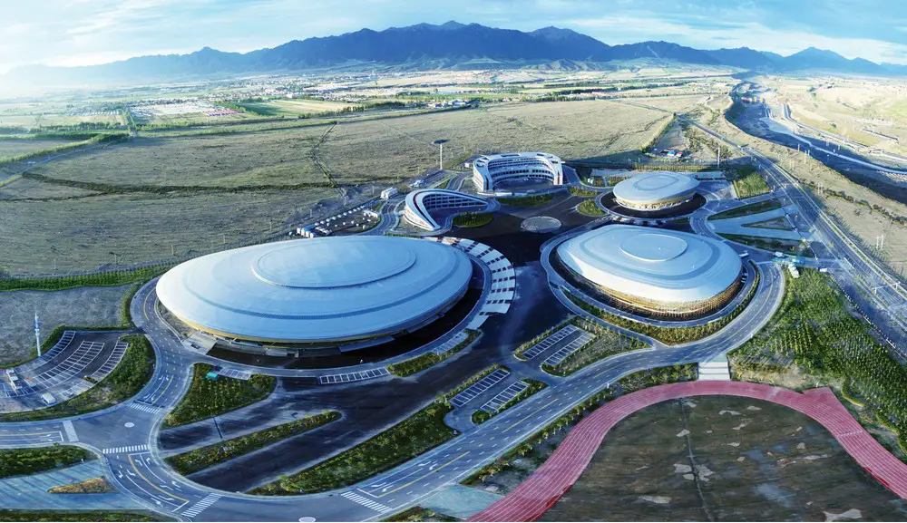 Ice Sports Center in Urumqi City