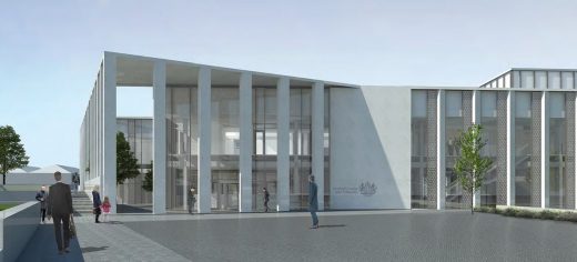 Inverness Justice Centre Building design