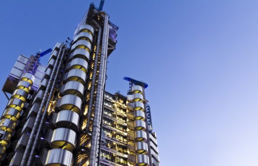 Lloyds of London building photo