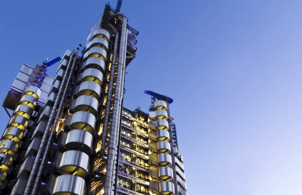 Lloyds of London building photo