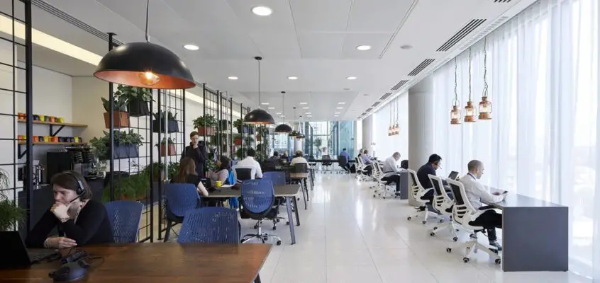 Microsoft Workplace in London, Office Interior
