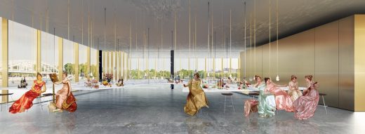 Paris Riverside Restaurant Competition Winning design