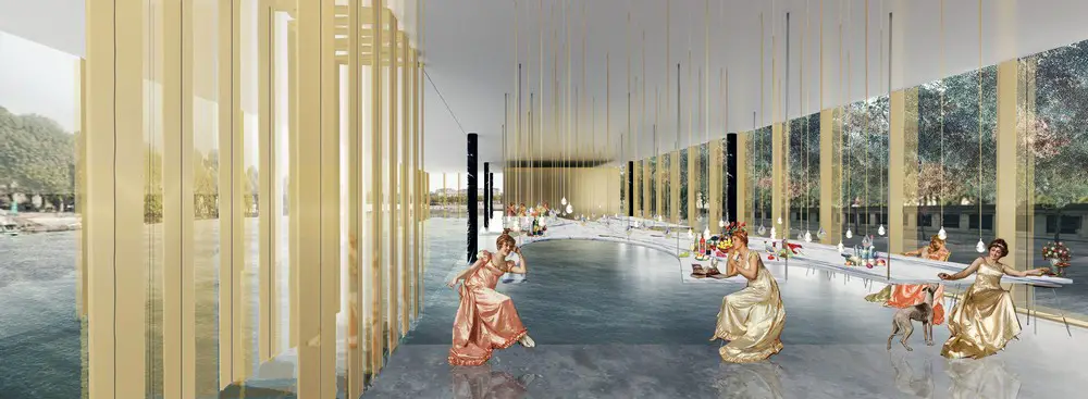 Paris Riverside Restaurant Design Competition Winner