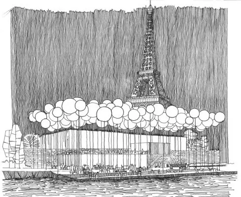 Paris Riverside Restaurant Contest 3rd Prize