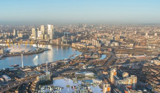 Royal Docks, Emirates Cable Car Greenwich Peninsula