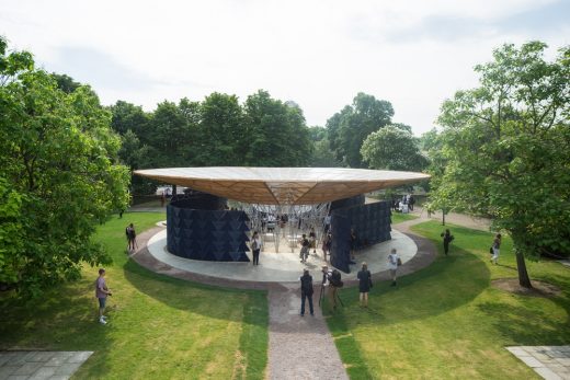 Serpentine Pavilion London 2017 by Francis Kéré
