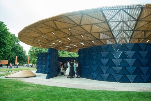 Serpentine Pavilion 2017 by Francis Kéré in London