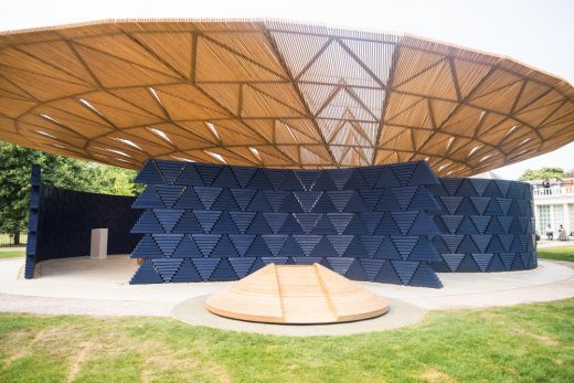 Serpentine Pavilion 2017 by Francis Kéré Architect