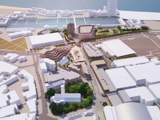 Swansea City Centre Regeneration design