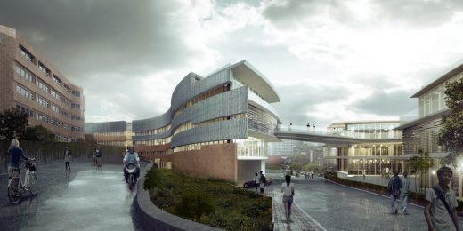 Taiwan school building design by Aedas Architects