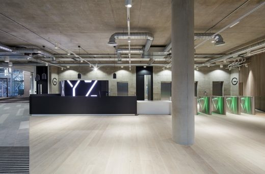 XYZ Spinningfields Manchester offices | www.e-architect.com