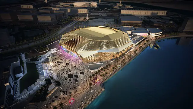 Yas Arena in Abu Dhabi