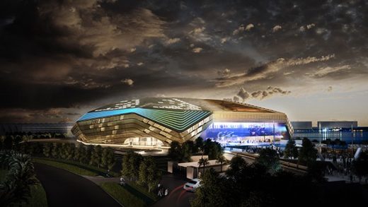 Yas Arena design by HOK