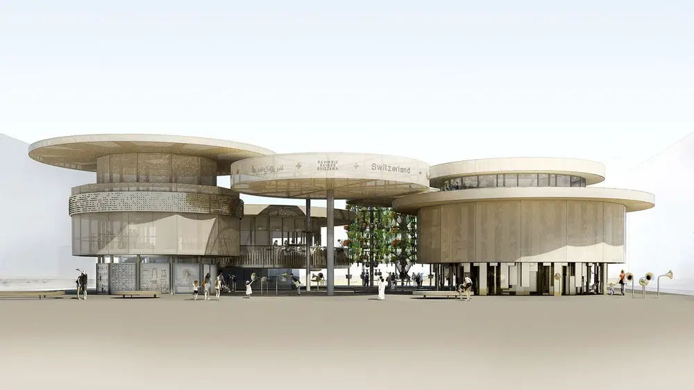 2020 Expo Dubai Swiss Pavilion by HHF Architects