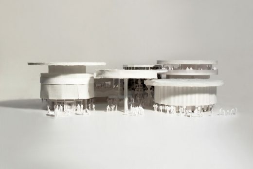 Design Concept for the Swiss Pavilion at Expo 2020 in Dubai model