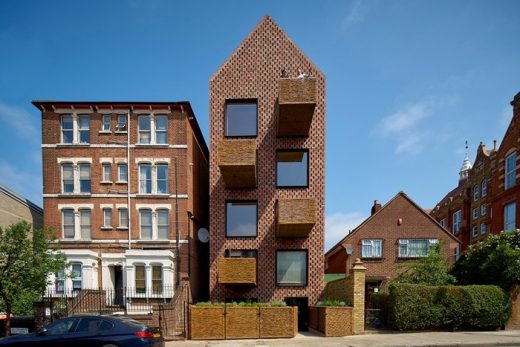 Barretts Grove House in Stoke Newington - a RIBA Awards Winner in 2017 for London