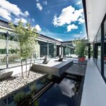 Black House in Kent courtyard