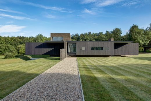 Black House in Kent exterior facades