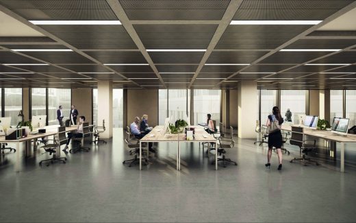 Bureau on Fetter Lane, London Office Development