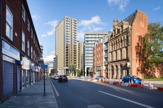 Chapel Street Regeneration Buildings Salford